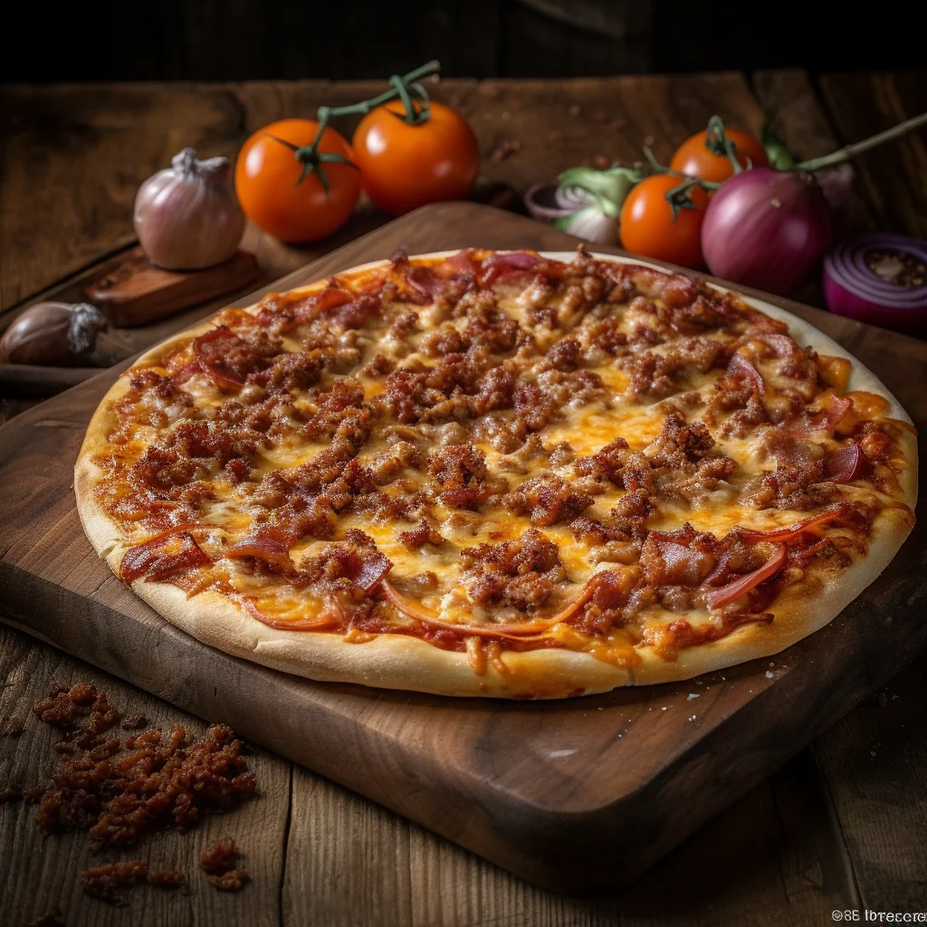 Lefty's Cheeseburger Pizza